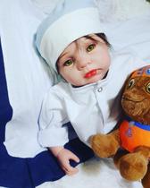 Bebe reborn corpo de tecido