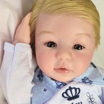 Bebê Reborn Corpo Siliconado Realista Fio a Fio