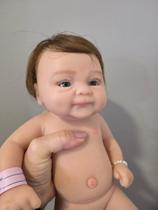 Bebê Reborn de Silicone Sólido 37cm menina Bebê Reborn de Silicone Sólido 37cm menina