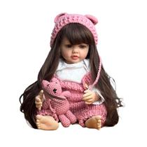 Bebê Reborn Debby Crochê Lançamento 55cm Silicone - Real Baby Dolls
