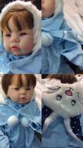Bebê Reborn Fio A Fio Menino Nandinho Cabelos Castanho Banho Bebê Reborn Fio A Fio Menino Nandinho Cabelos Castanho Banho