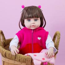 Bebê Reborn Girafinha Realista pode dar banho Bebê Reborn Girafinha Realista pode dar banho