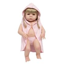 Bebê Reborn Loira + Bolsa Maternidade Saída de Banho Barata Bebê Reborn Loira + Bolsa Maternidade Saída de Banho Barata