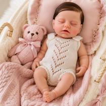 Bebê Reborn LouLou Silicone Sólido Premium Acabamento Artesanal de Alto Padrão Bebê Reborn LouLou Silicone Sólido Premium Acabamento Artesanal de Alto Padrão