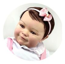 Bebe Reborn Maddie Realista Menina Perfeita Tecido Linda - Ana dolls