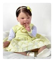Bebê Reborn Maize Menina Princesa + Bolsa Maternidade