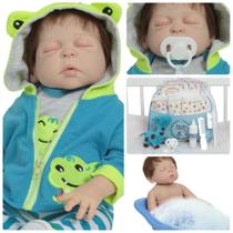 Bebê Reborn Masculino Fio a Fio Feito A Mão Enxoval Jacaré Bebê Reborn Masculino Fio a Fio Feito A Mão Enxoval Jacaré
