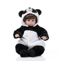 Bebê Reborn Menina 100 % 42cm - Pandinha Bebê Reborn Menina 100 % 42cm - Pandinha