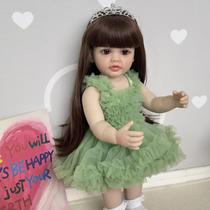 Bebe Reborn Menina 100% Silicone 57 Cm - Isah Bebe Reborn Menina 100% Silicone 57 Cm - Isah