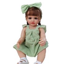 Bebe Reborn Menina Boneca Helena 100% Silicone Bebe Reborn Menina Boneca Helena 100% Silicone