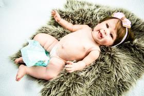 Bebê Reborn Menina, Boneca ,vestido Luxo,