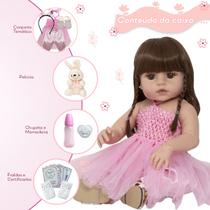 Bebe Reborn Menina Cabelo Castanho Bailarina Baby 30 Frases Bebe Reborn Menina Cabelo Castanho Bailarina Baby 30 Frases