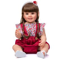 Bebe Reborn Menina Corpo De Silicone 57 Cm Maitê