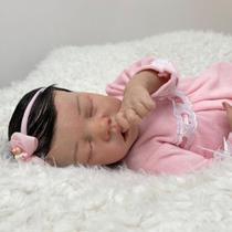 Bebe Reborn Menina Dormindo Kit Twin A Princesa