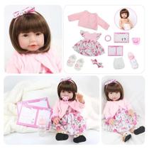 Bebê Reborn Menina Laura Baby - BECKY Corpo 100% Vinil 919