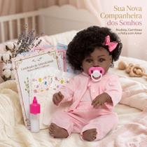 Bebe Reborn Menina Negra Corpo 100% Silicone Saída de Banho Bebe Reborn Menina Negra Corpo 100% Silicone Saída de Banho