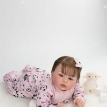 Bebê Reborn Menina Real Silicone, Toma Banho