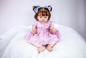 Bebê Reborn Menina Realista Feita à Mão Bebê Reborn Menina Realista Feita à Mão