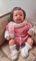 Bebê reborn menina realista, kit abigail, (por encomenda)