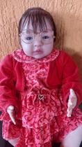 Bebê reborn menina realista, kit shyan (por encomenda)