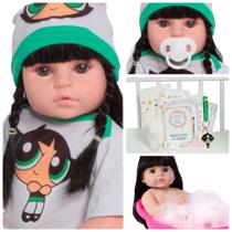 Bebê Reborn Menina Recém Nascida Pode Dar Banho Docinho