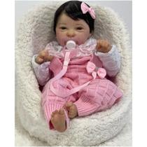 Bebê Reborn Menina Recém Nascida Realista Premium