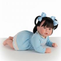 Bebê Reborn Menina Silicone Banho Morena Realista