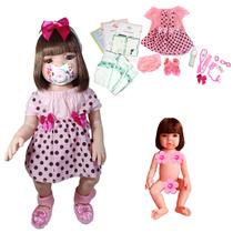 Bebê Reborn Menina Silicone Pode Dar Banho - Pronta Entrega Bebê Reborn Menina Silicone Pode Dar Banho - Pronta Entrega