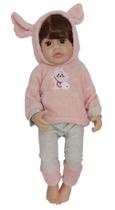 Bebê Reborn Menina Toda De Silicone Pronta Entrega. Bebê Reborn Menina Toda De Silicone Pronta Entrega.