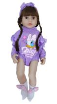 Bebê Reborn Menina Toda De Silicone Pronta Entrega. Bebê Reborn Menina Toda De Silicone Pronta Entrega.
