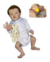 Bebê Reborn Menino Aticus Ana Dolls Realista Corpo Vinil Siliconado Mama e Faz Xixi Enxoval Completo C Bolsa Maternidade PRONTA ENTREGA Bebê Reborn Menino Aticus Ana Dolls Realista Corpo Vinil Siliconado Mama e Faz Xixi Enxoval Completo C Bolsa Maternidade PRONTA ENTREGA