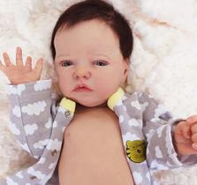 Bebe Reborn Menino Aticus Corpo Silicone Realista Promoção - Ana dolls