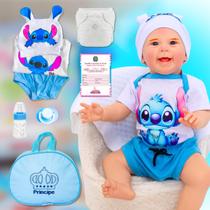 Bebê Reborn Menino Boneco Original Realista de Silicone Com Bolsa Maternidade Bebê Reborn Menino Boneco Original Realista de Silicone Com Bolsa Maternidade