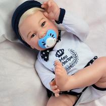 Bebê Reborn Menino Corpo Siliconado Com Acessórios Bebê Reborn Menino Corpo Siliconado Com Acessórios