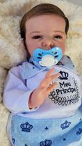 Bebê reborn menino corpo silicone macio pronta entrega