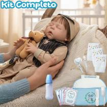 Bebê Reborn Menino Dormindo Realista Envio Imediato