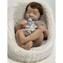 Bebê Reborn Menino Dormindo Recém Nascido Levi Bebê Reborn Menino Dormindo Recém Nascido Levi