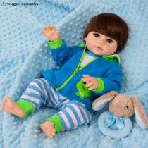 Bebe Reborn Menino Girafinha Realista 46cm Com Acessórios Bebe Reborn Menino Girafinha Realista 46cm Com Acessórios