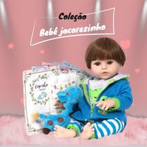 Bebe Reborn Menino Girafinha Realista 46cm Com Acessórios Bebe Reborn Menino Girafinha Realista 46cm Com Acessórios