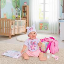 Bebê Reborn Menino Original Mayze Realista de Silicone Pode Dar Banho e Bolsa Maternidade