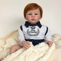 Bebê Reborn Menino, Príncipe Ruivo, Lindo Bebê Reborn Menino, Príncipe Ruivo, Lindo