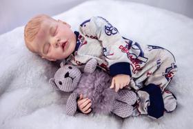 Bebê Reborn Menino Realista Feita à Mão Bebê Reborn Menino Realista Feita à Mão