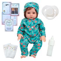 Bebê Reborn Menino Realista Fio a Fio Principe + Acessórios