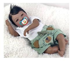 Bebê Reborn Menino Realista Negro Lançamento Pronta Entrega - Ana Dolls