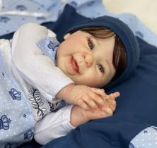 Bebe Reborn Menino Realista, Sorrindo Banho, 55cm Bebe Reborn Menino Realista, Sorrindo Banho, 55cm
