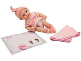 Bebê Reborn Mini Davi Laura Baby 30cm - com Acessórios