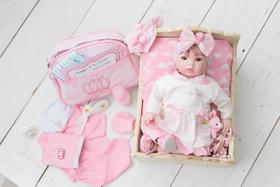 Bebê Reborn Original Castanha Cecília _ Meu Xodó