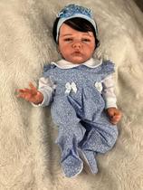 Bebe reborn original menina realista pode dar banho