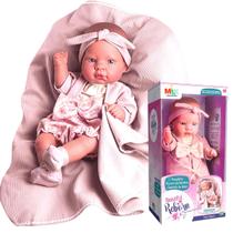 Bebe Reborn Premium Boneca Beautiful Rica Em Detalhes Milk - Milk Brinquedos