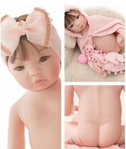 Bebe Reborn Princesa CR 100% + Bolsa